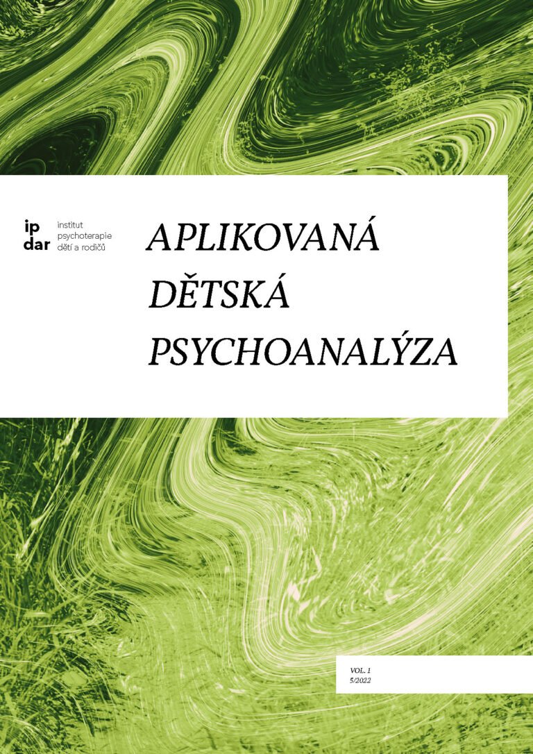 Aplikovaná dětská psychoanalýza, vol. 1 – obálka